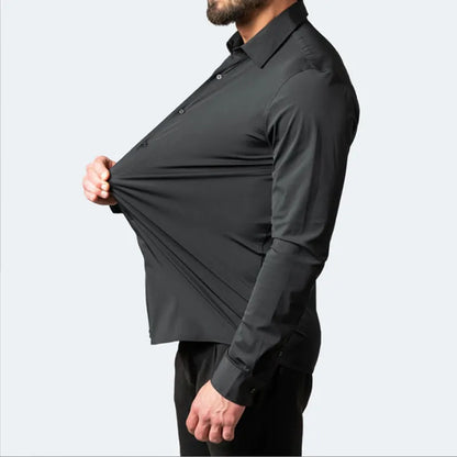 Camisa EleganceCo Flex: Sua Elegância em Movimento