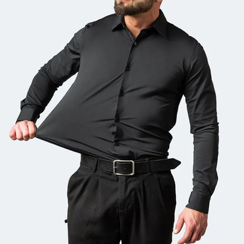 Camisa EleganceCo Flex: Sua Elegância em Movimento