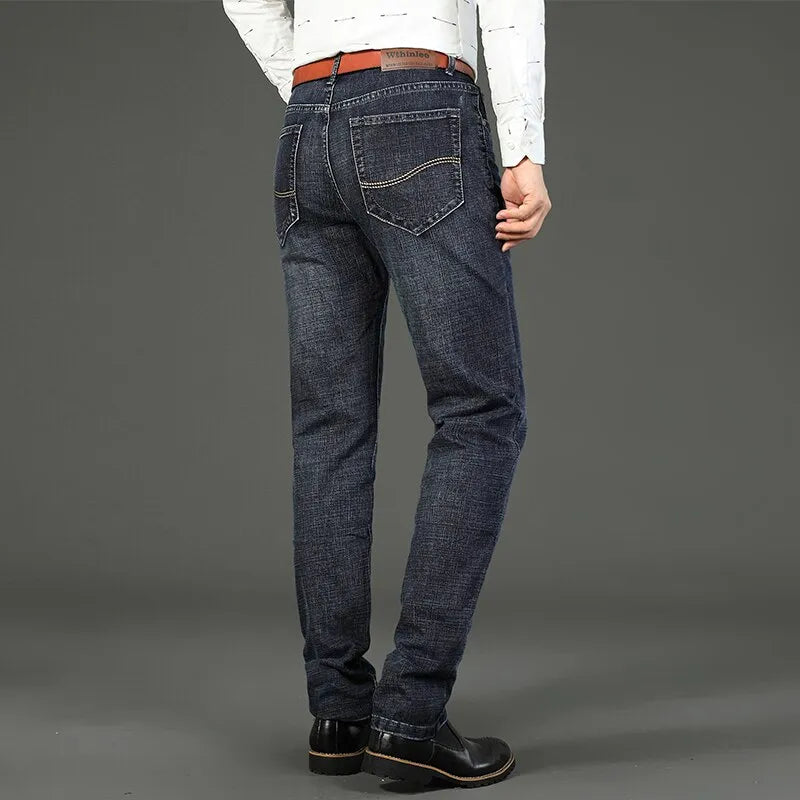 Calça Jeans EleganceCo Breezy: Casualidade Leve, Estilo Descomplicado