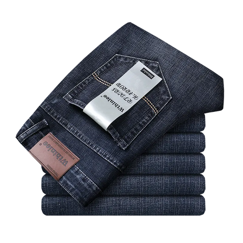 Calça Jeans EleganceCo Breezy: Casualidade Leve, Estilo Descomplicado